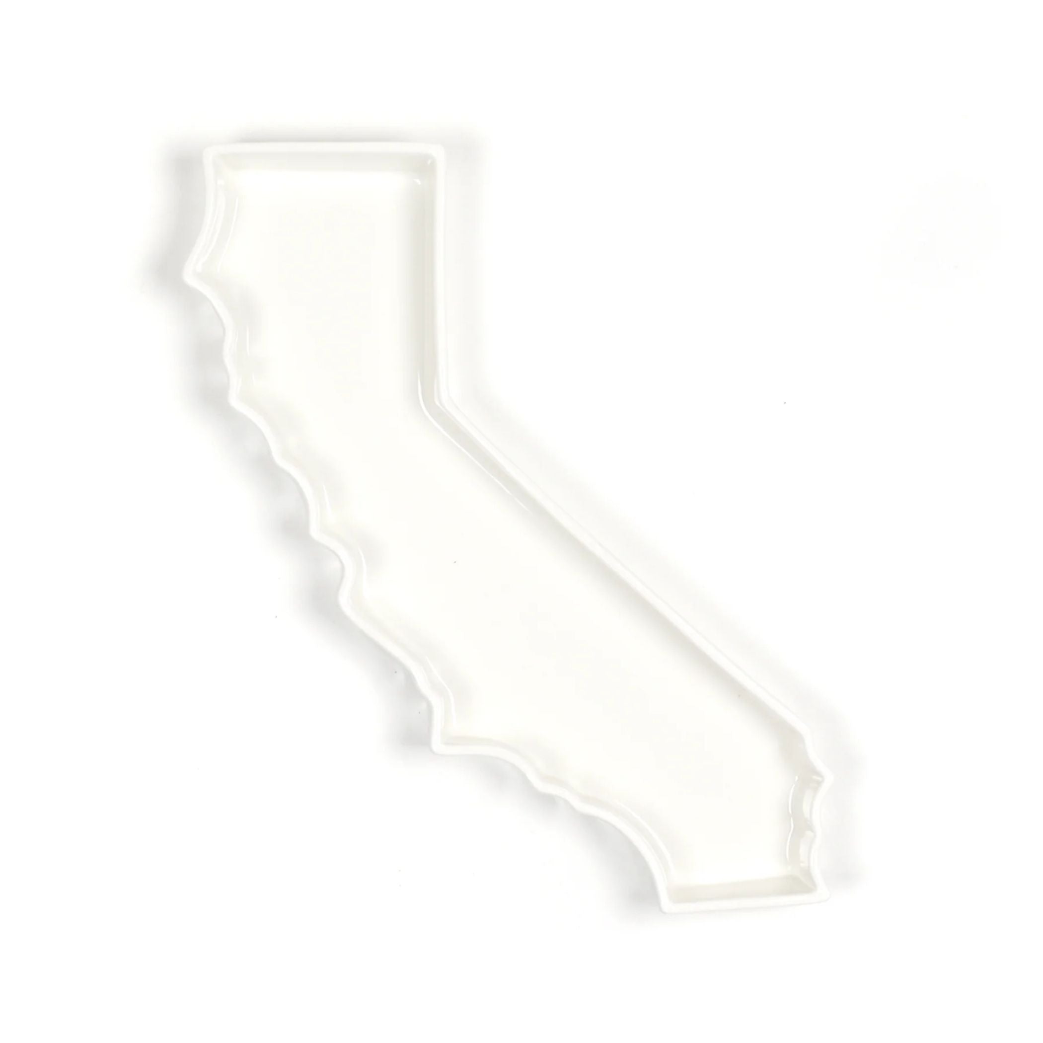 Personalized Serving Plate - California, Wedding Gift, Customizable Ceramic Dish