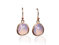 Pink Opal Earrings, October Birthstone Gift, October Birthstone Earrings, Pink Opal Jewelry Set