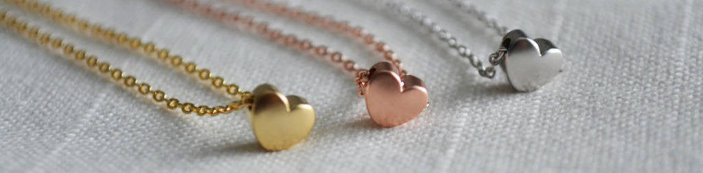 Personalized Flower Keepsake Cup With Heart Necklace -Gift for Flower Girl