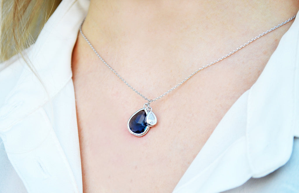 Mom Christmas Gift, Personalized Necklace For Mom, Mommy and Me Necklace, Push Present, Family Necklace, Birthstone Necklace, New Mom Gift