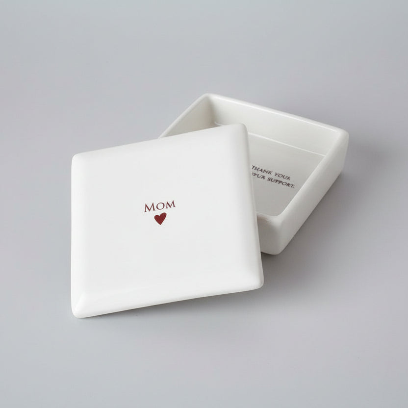 MOM Square Keepsake Box -  Mom Gift - READY TO SHIP