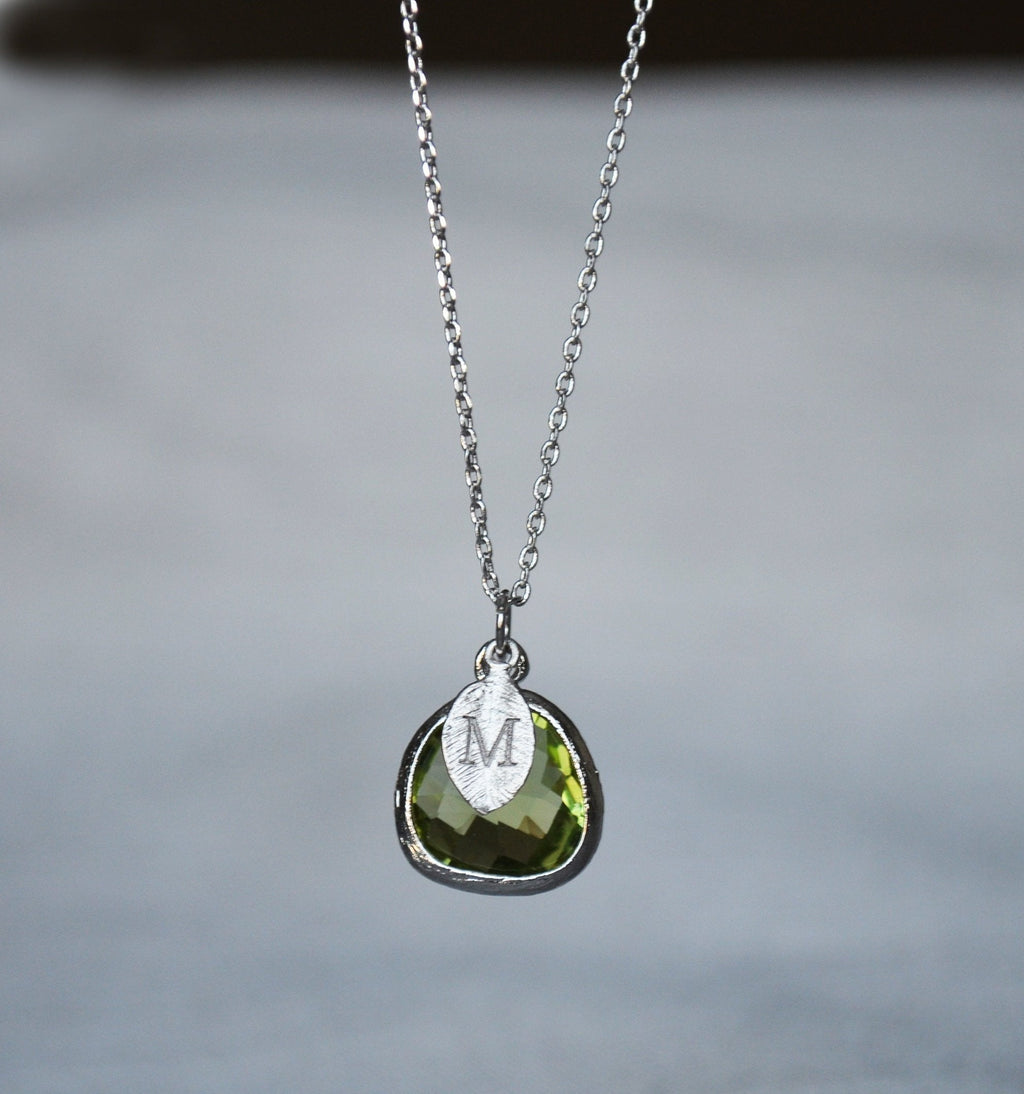 Peridot Earrings, August Birthstone Gift,  August Birthstone earrings, Peridot Jewelry Set
