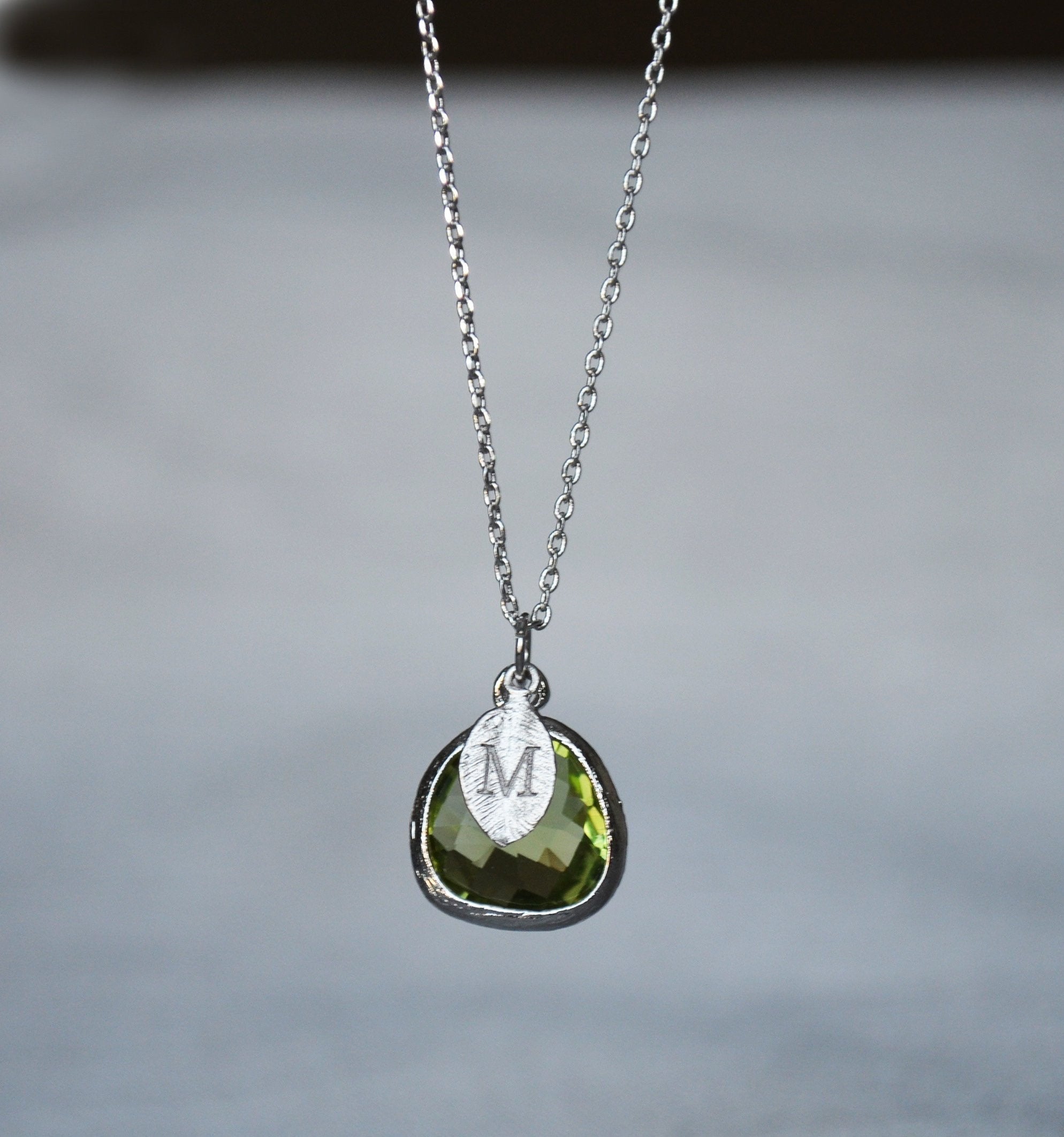 Peridot Earrings, August Birthstone Gift,  August Birthstone earrings, Peridot Jewelry Set