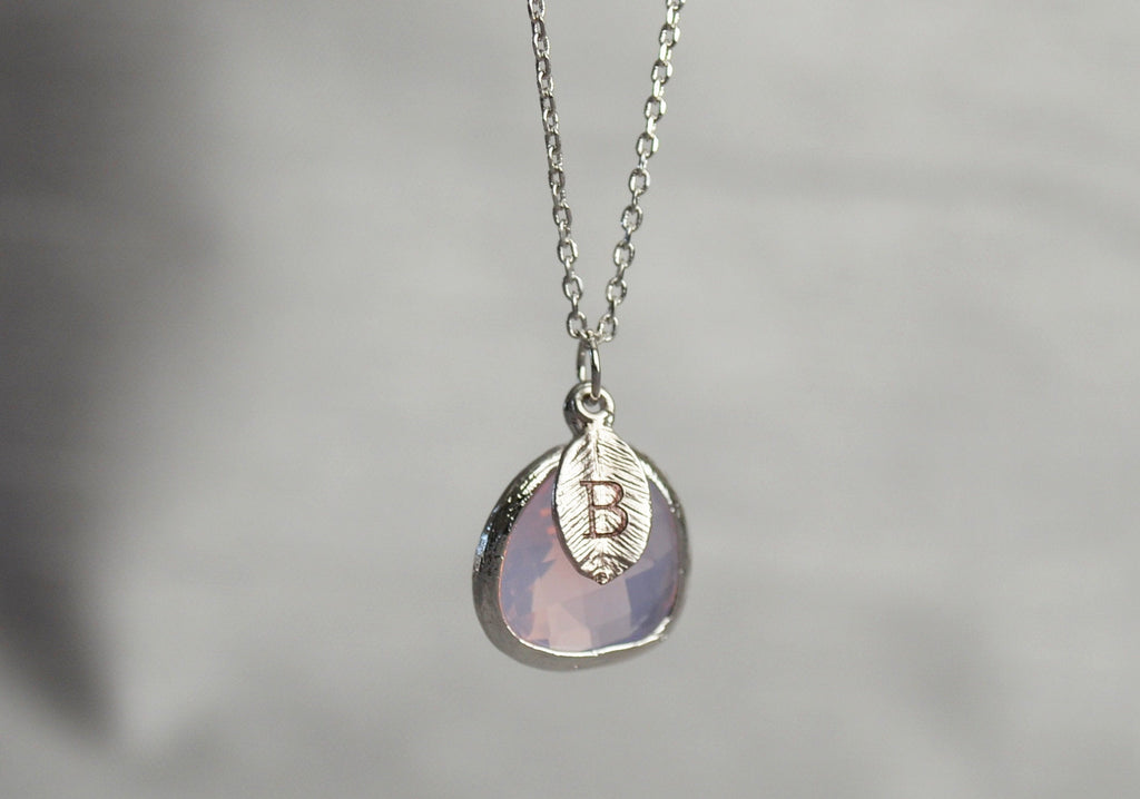 Pink Opal Earrings, October Birthstone Gift, October Birthstone Earrings, Pink Opal Jewelry Set