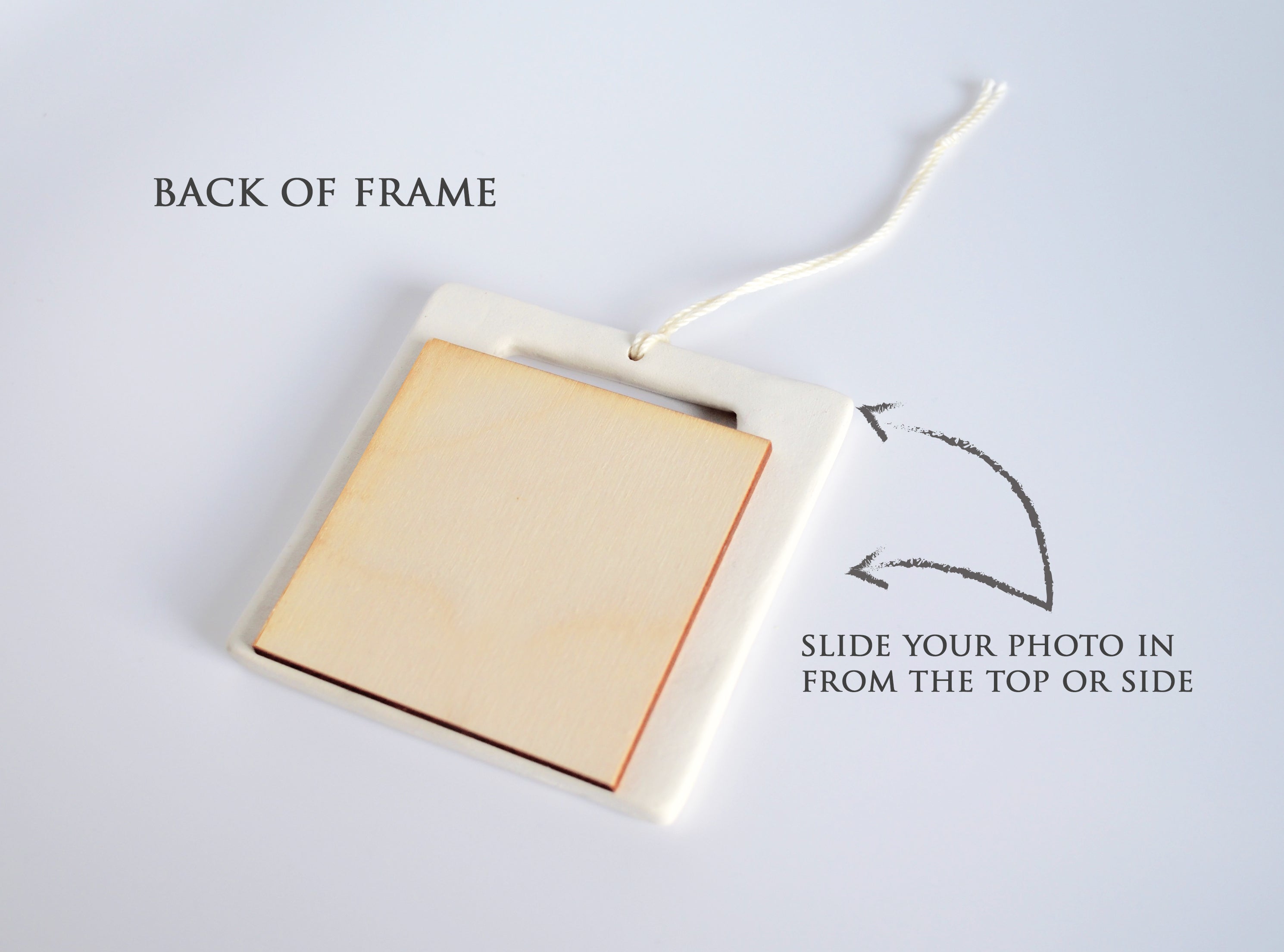First Christmas Ornament 2023 - READY TO SHIP - Picture Frame