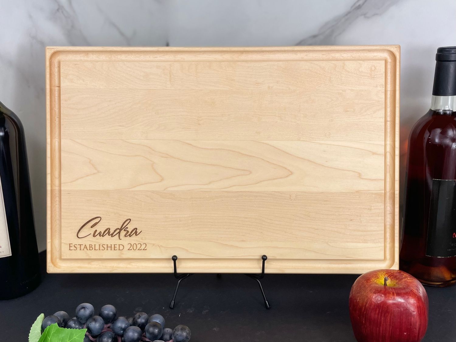 Wedding Gift Personalized Cutting Board-Script Name