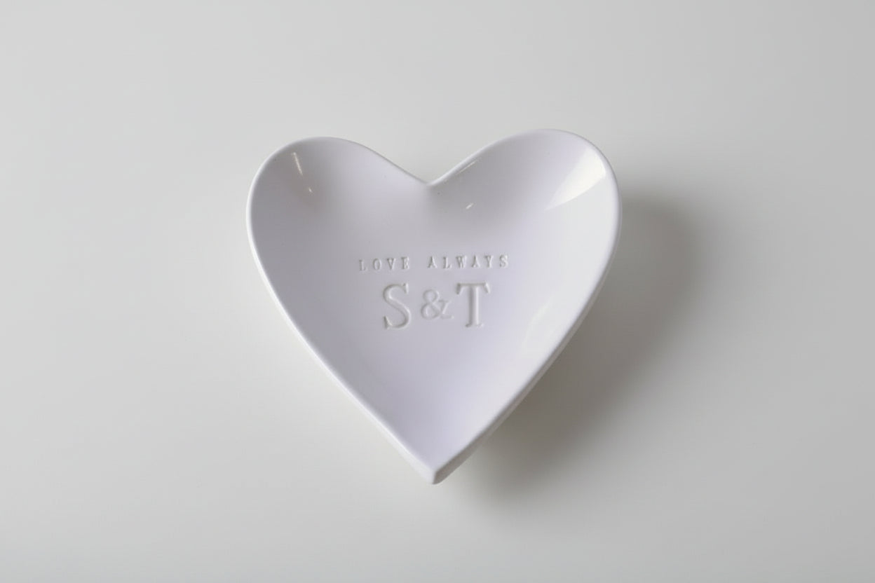 Love Always handmade ceramic catchall