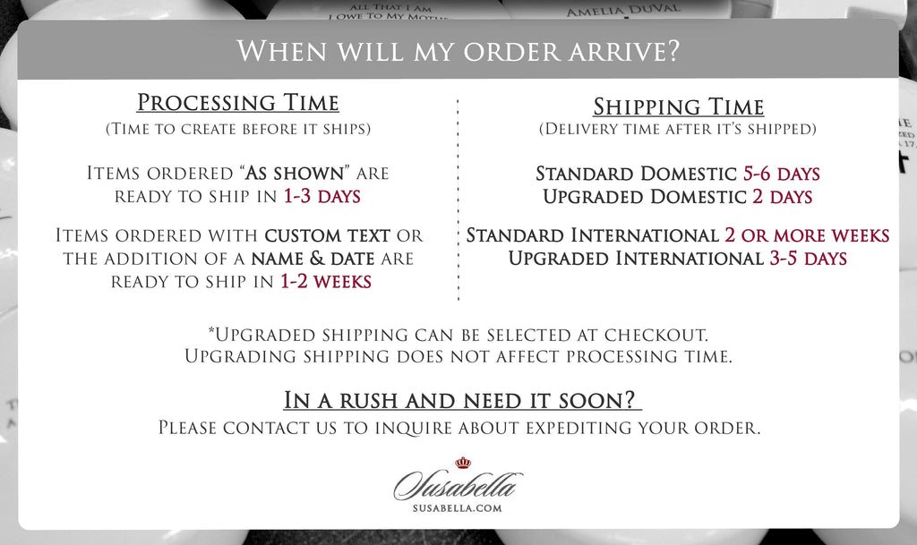As Long as I'm Living Your Baby I'll Be - READY TO SHIP - Round Keepsake Box