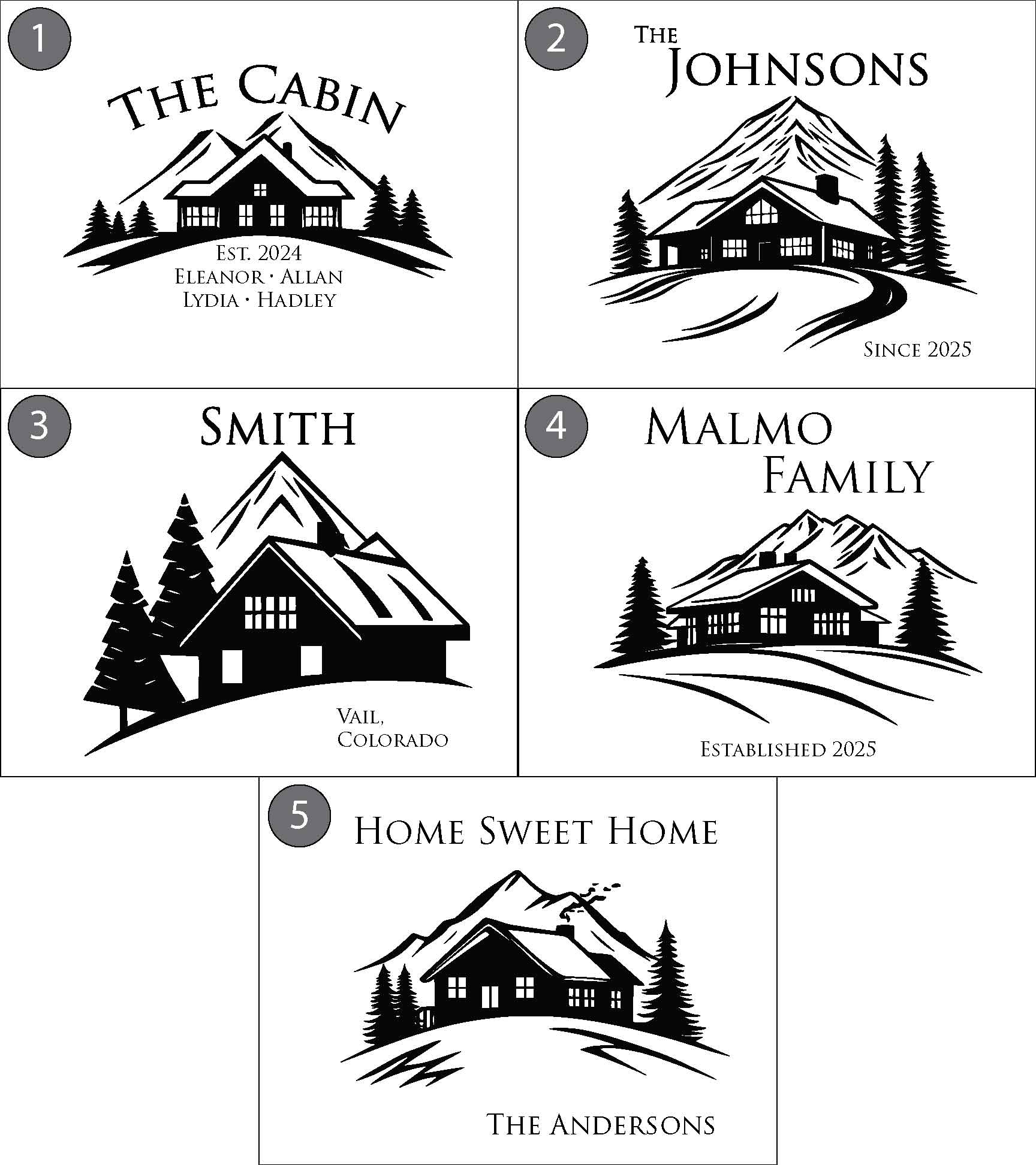 5 designs of vacation homes to choose from
