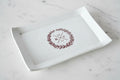 Wedding Gift - With Custom Logo - Personalized Rectangular Platter