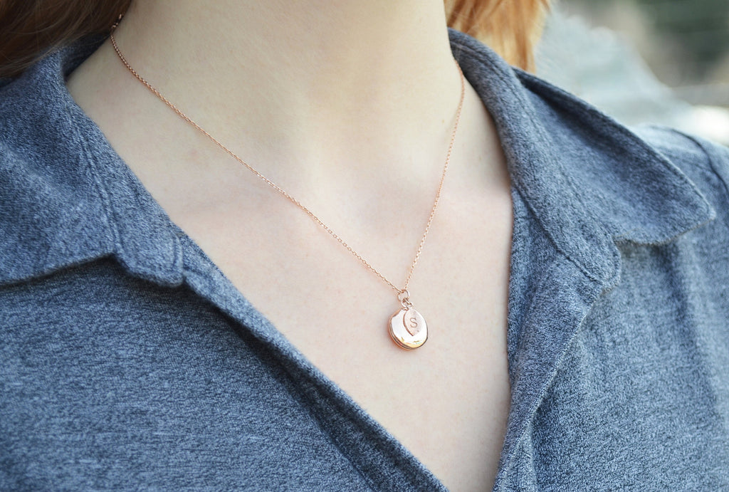 Locket Necklace, Valentine's Day Jewelry, Mom Gift, Gift for Her, Bridesmaid Gift