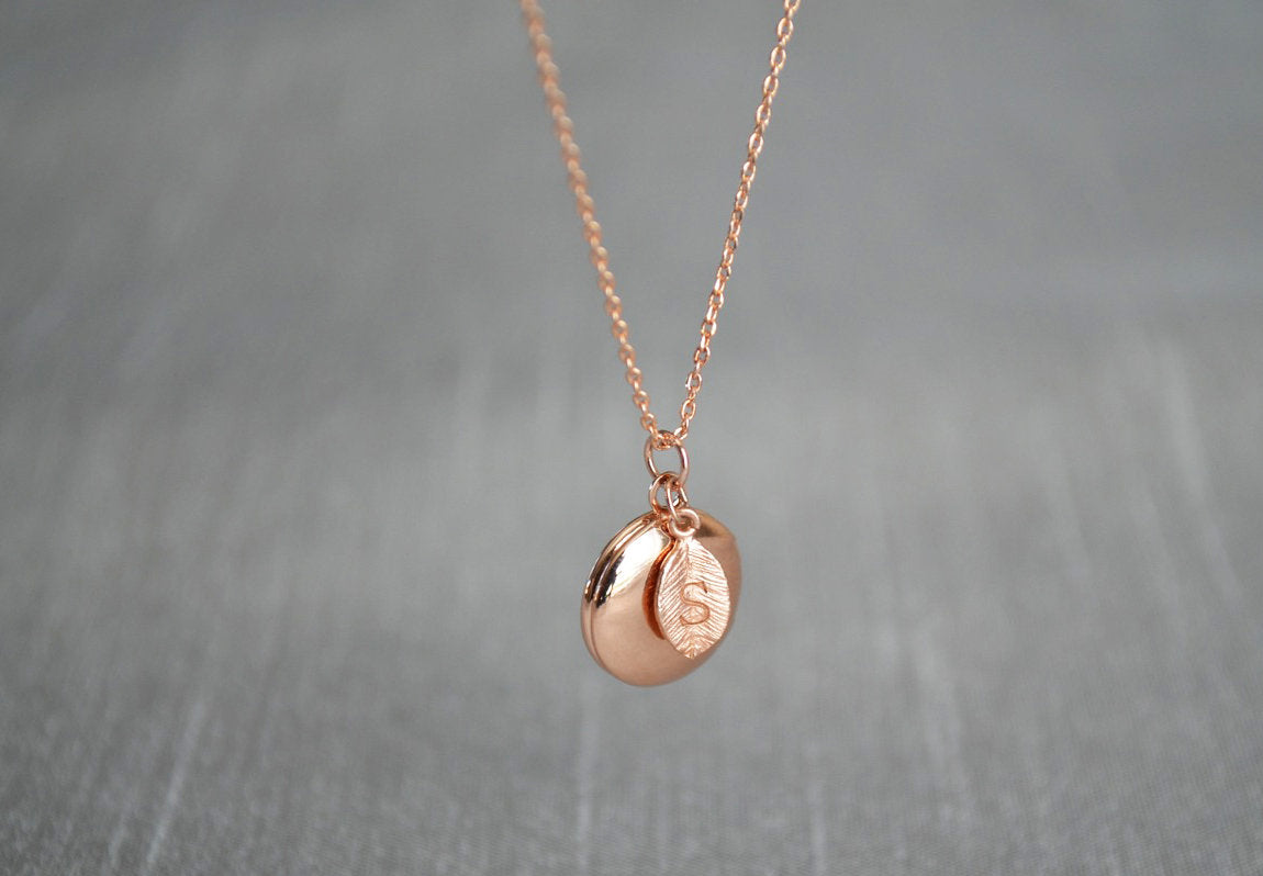 Locket Necklace, Valentine's Day Jewelry, Mom Gift, Gift for Her, Bridesmaid Gift