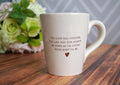 READY TO SHIP - As Long as I'm Living Your Baby I'll Be - Coffee Mug