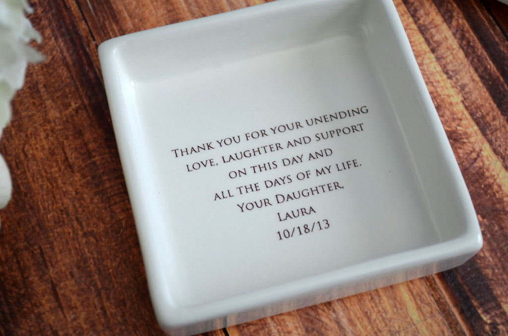 Customizable Mother of the Bride Gift, Square Keepsake Box, Mothers Hold...