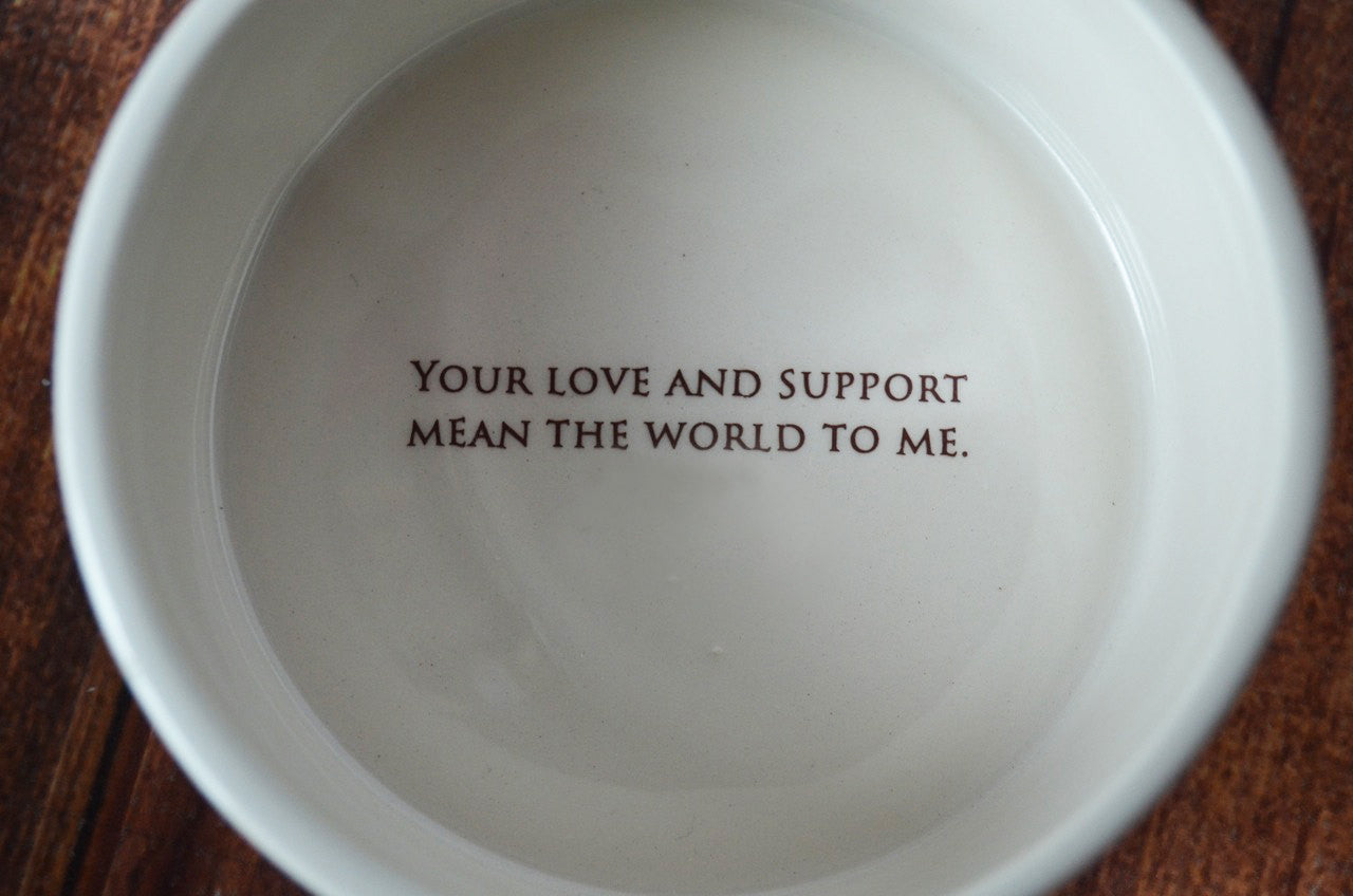 Unique Grandmother Gift, Grandma Gift - READY TO SHIP - Round Keepsake Box