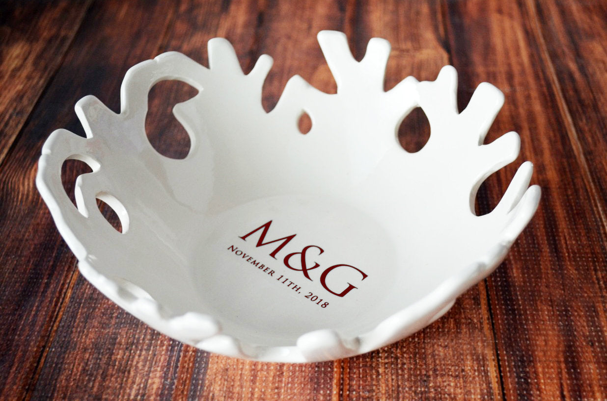 Personalized "Coral" Bowl, Ceramic