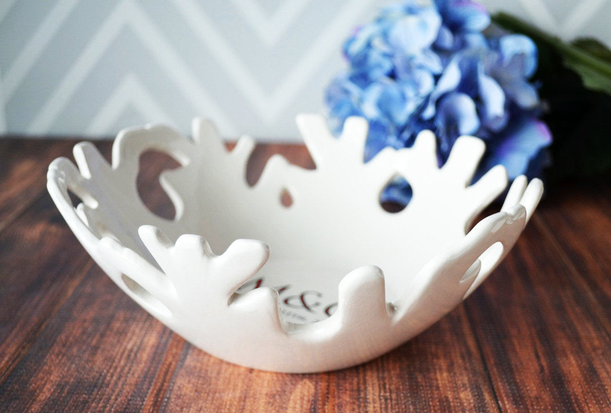 Personalized "Coral" Bowl, Ceramic