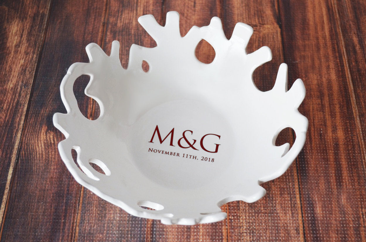 Personalized "Coral" Bowl, Ceramic